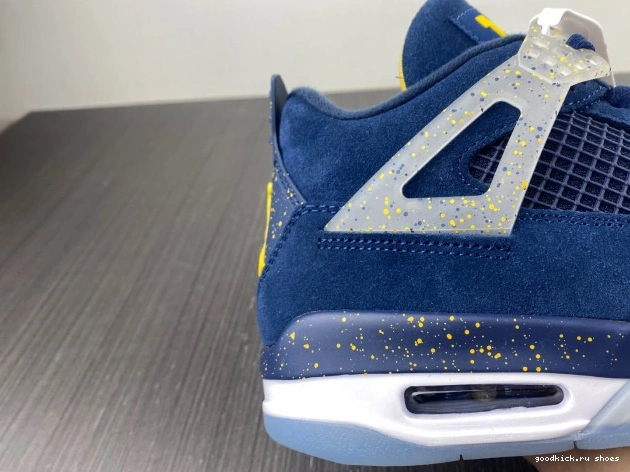 Cheap AJ4-1036660 (PE) Retro Michigan 4 Jordan Air 0709